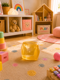 Yellow Cube Squishy