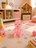 Baby Glitter Squishy - Pink