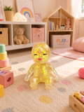 Baby Glitter Squishy - Yellow