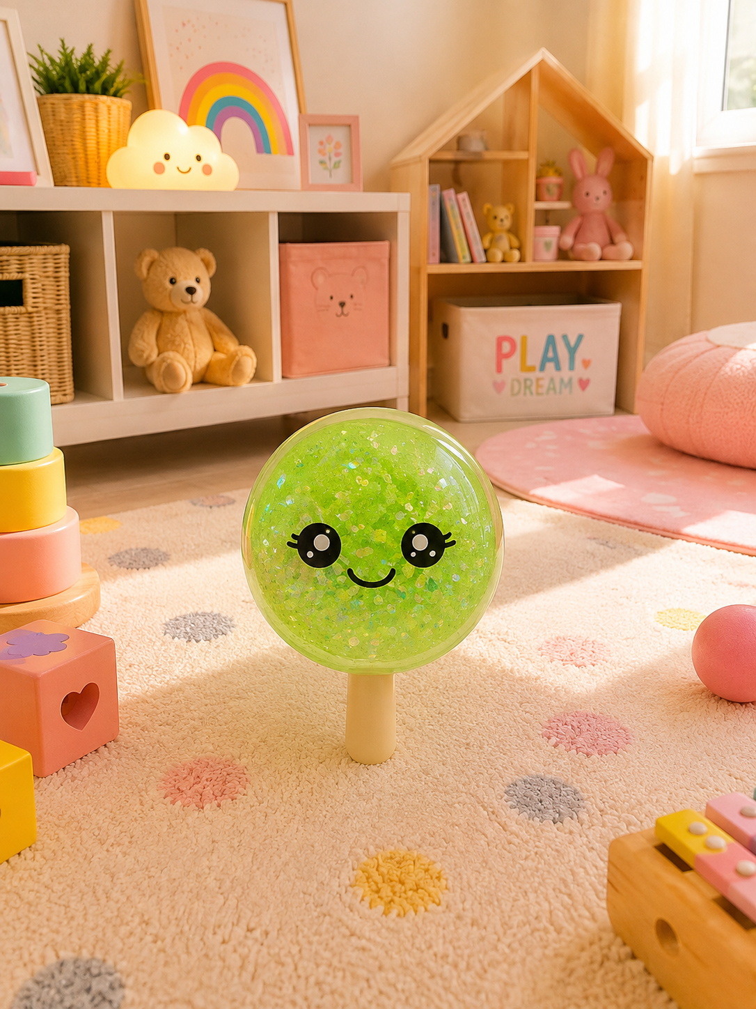 Green Round Lollipop