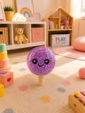 Purple Round Lollipop