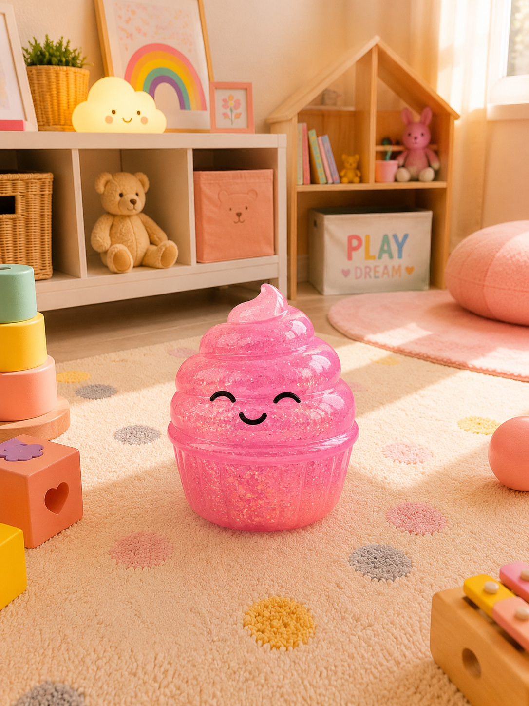 Pink Cupcake Squishy