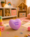 Jumbo Heart "Love You" Squishy