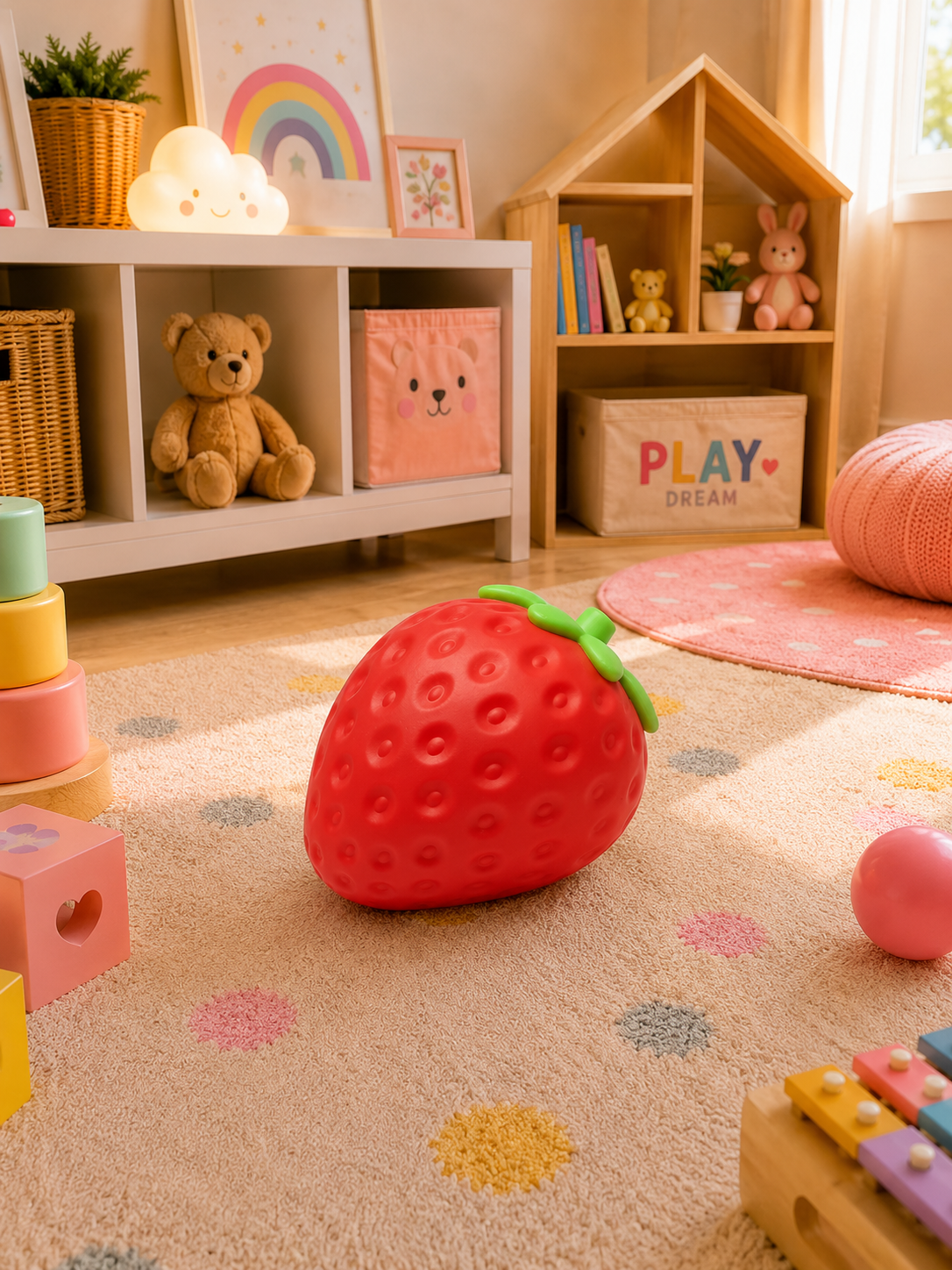 Jumbo Strawberry Squishy
