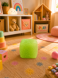 Green Textured Cube
